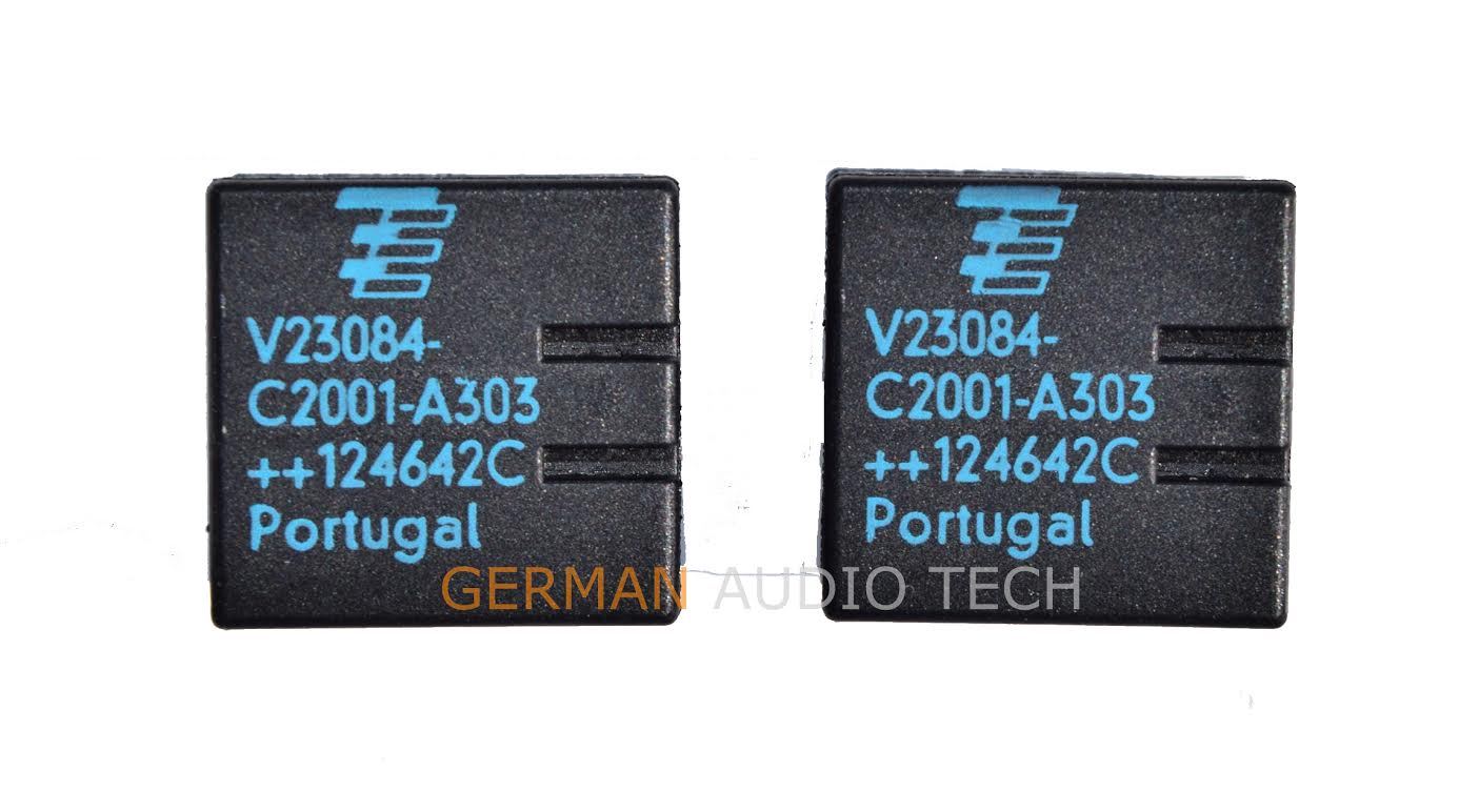 2x NEW TYCO TE V23084-C2001-A303 GENERAL MODULE RELAY GM3 GM5 BMW E46 Z4 X5 E39