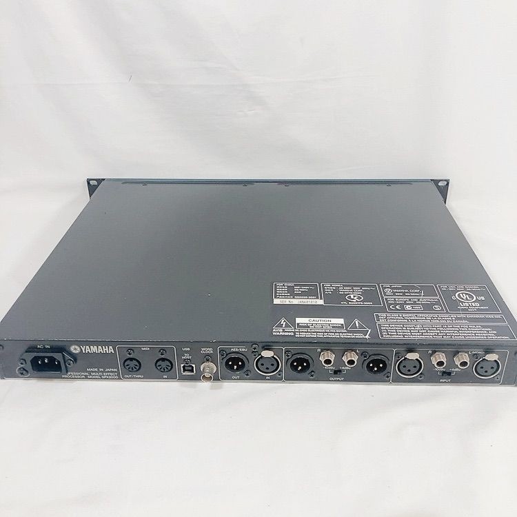 Yamaha SPX2000 Professional Multi Effects Processor W/Power Cable Preowned Japan