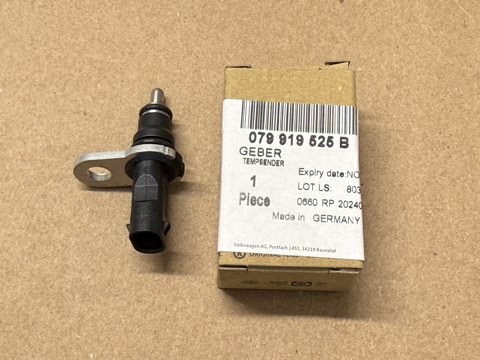Genuine Audi Temp Sensor 079-919-525-B