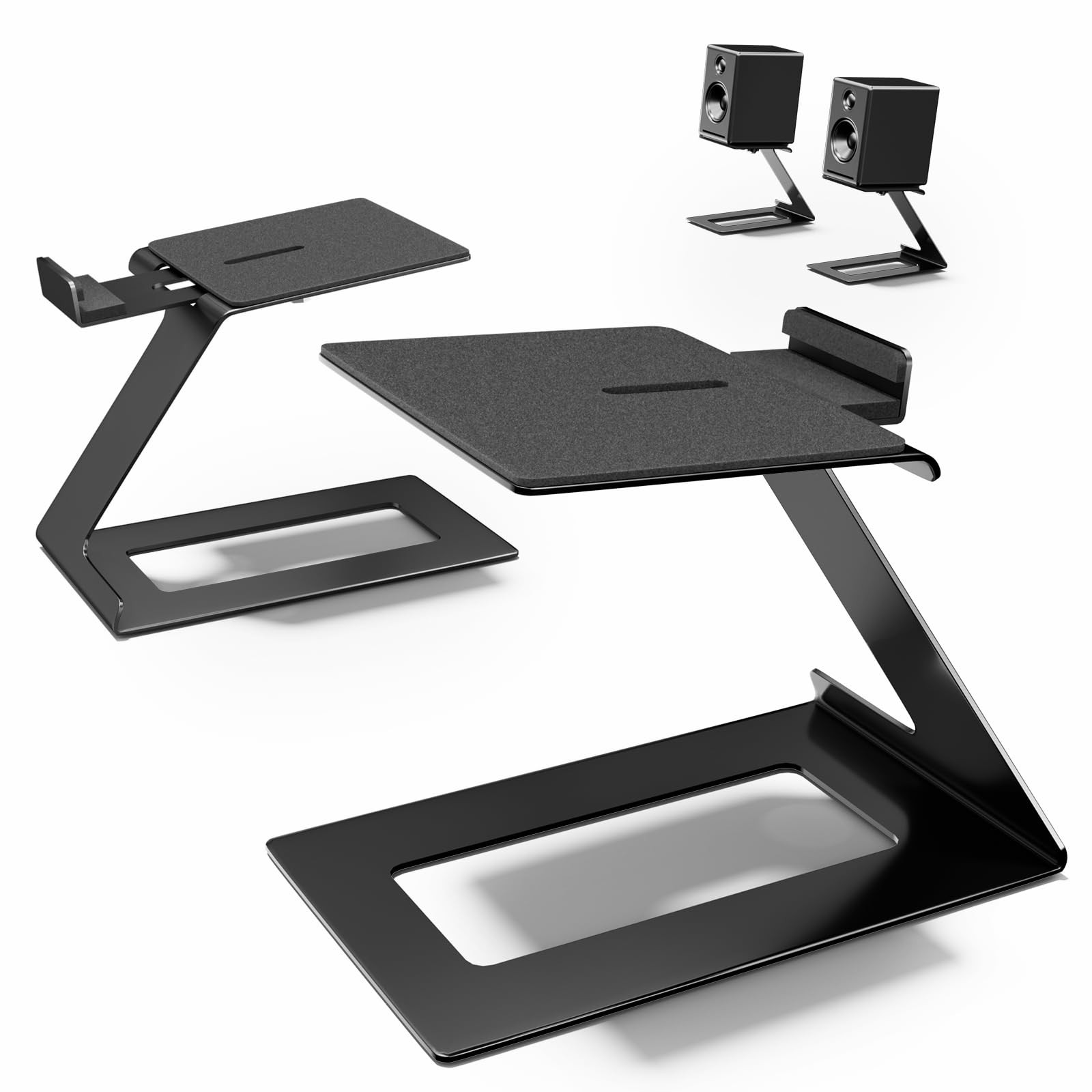 Desk Speaker Stands,Desktop Speaker Stands for Most Small & Medium Bookshelf ...