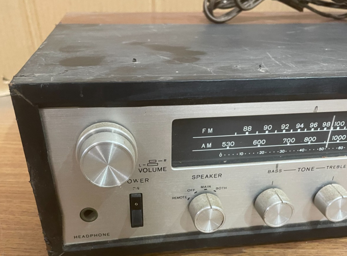 Vintage Sony STR-222 Solid State Stereo Receiver - Tested for Power Only