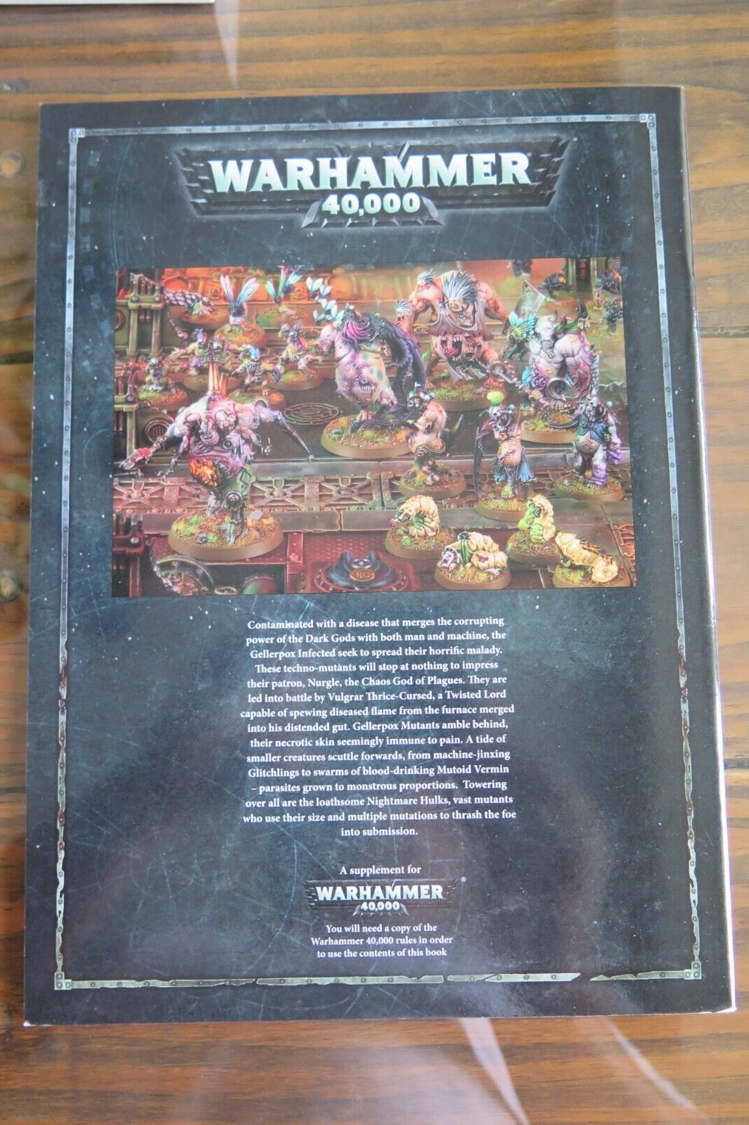 WARHAMMER 40,000 40K CODEX GELLERPOX INFECTED SC GAMES WORKSHOP VERY RARE OOP