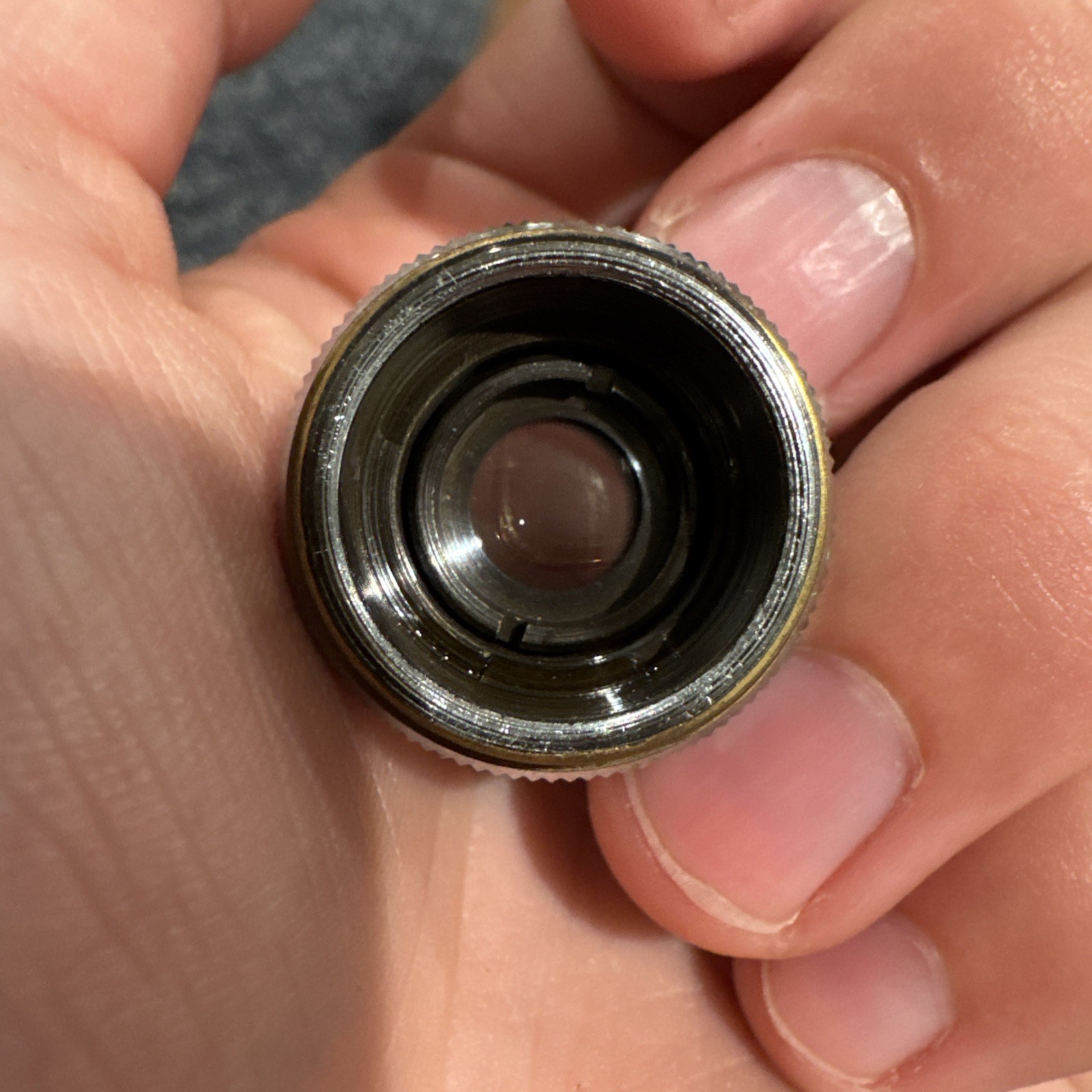 4x Unbranded Microscope Objective - Clean & Clear - 4/0.1 N.A. - 160/-