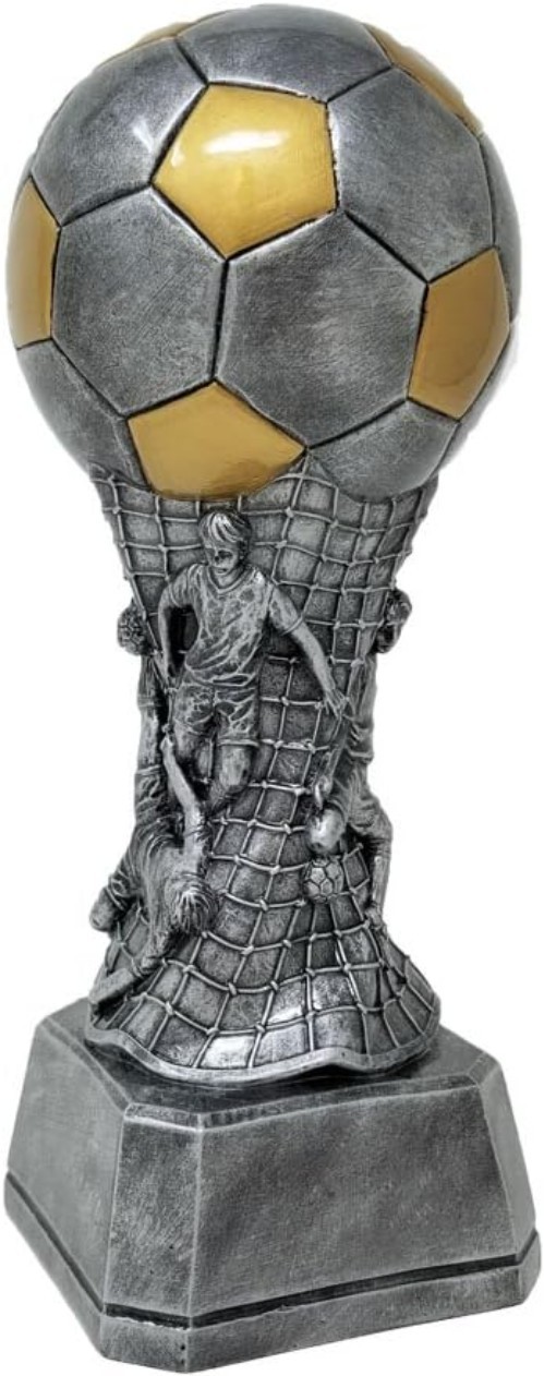 Soccer Tournament Trophy - Engraved Plate 9"
