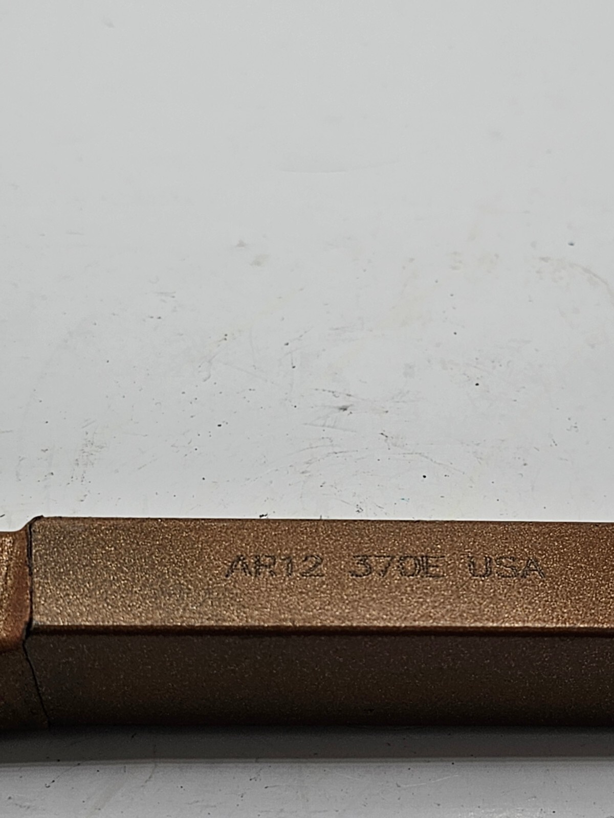 (QTY 5) AR12 370E Single Point Lathe Tool Bit Square Carbide Tipped