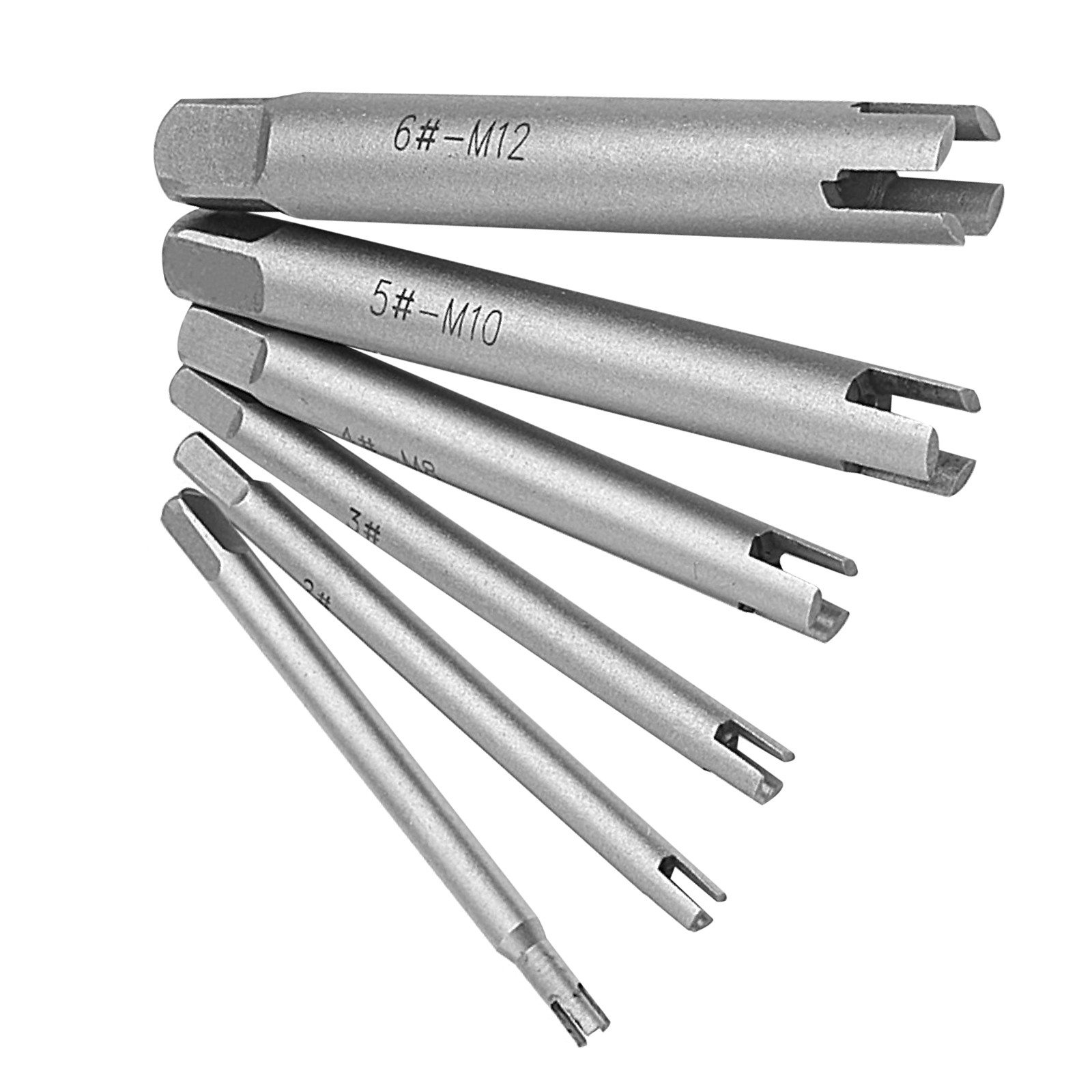 5pcs/Set Broken Tap Extractor Removal Tool Kits Steel Broken Tap Extractor new