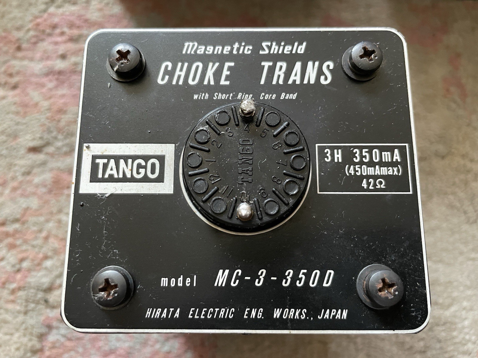 Tango MC-3-350D Choke Transformer From Japan Works well Tested