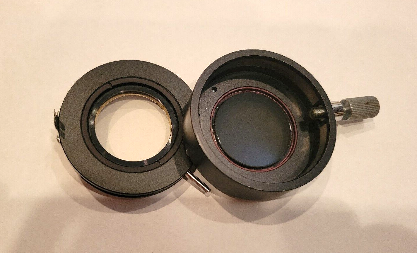 Nikon Microscope Light Lamp Shutter Filter Adapter