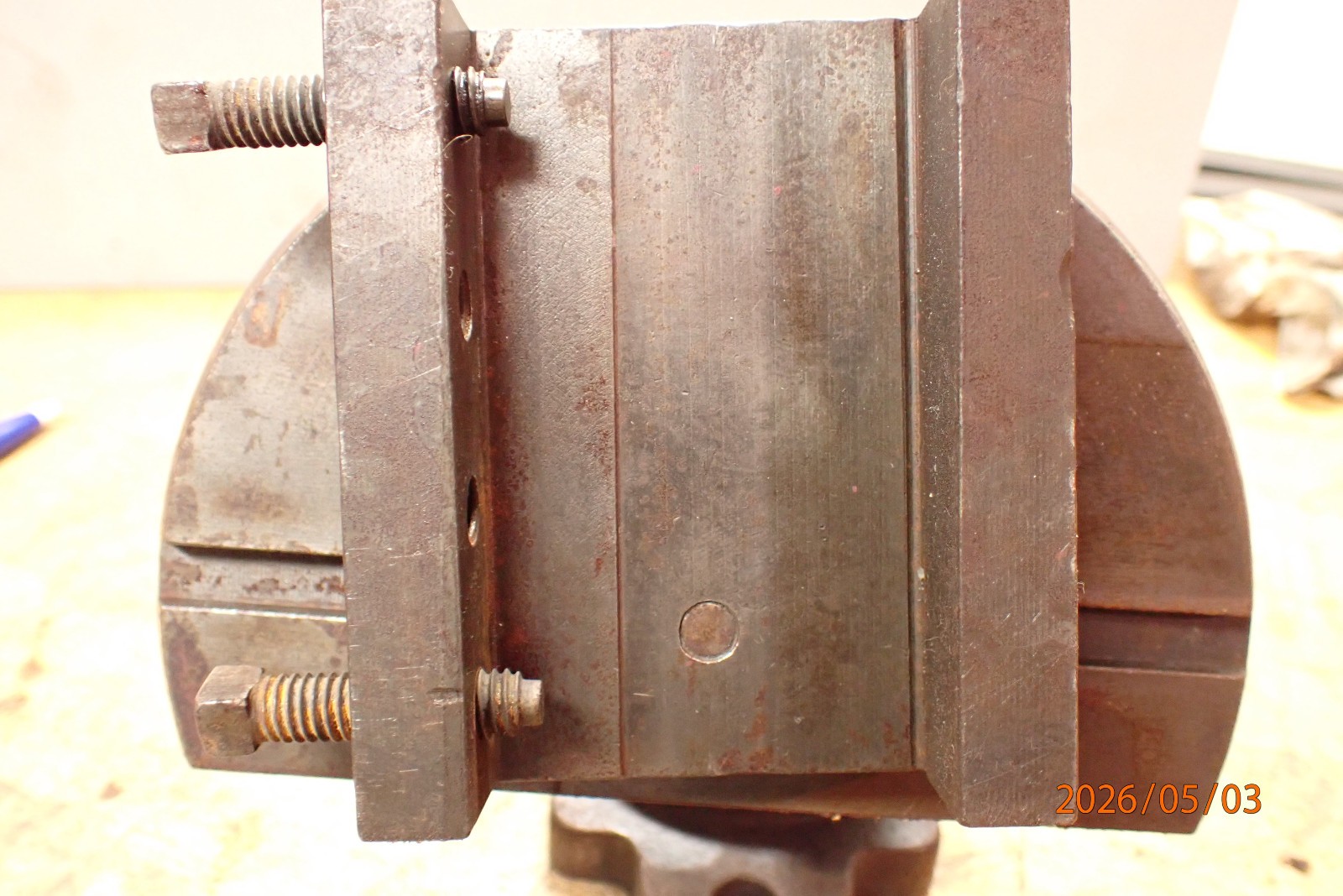 OLDER ADJUSTABLE ANGLE GRINDING GRINDER FIXTURE MACHINIST TOOLING