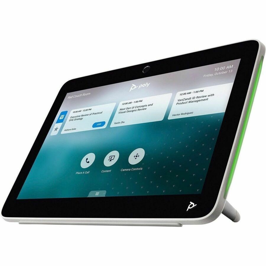 Poly Wall Mount for Touch Panel - White