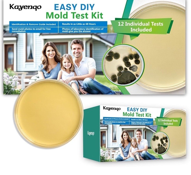 Mold Test Kit for Home - 12 Simple Detection Tests,Test HVAC System,Home Surf...