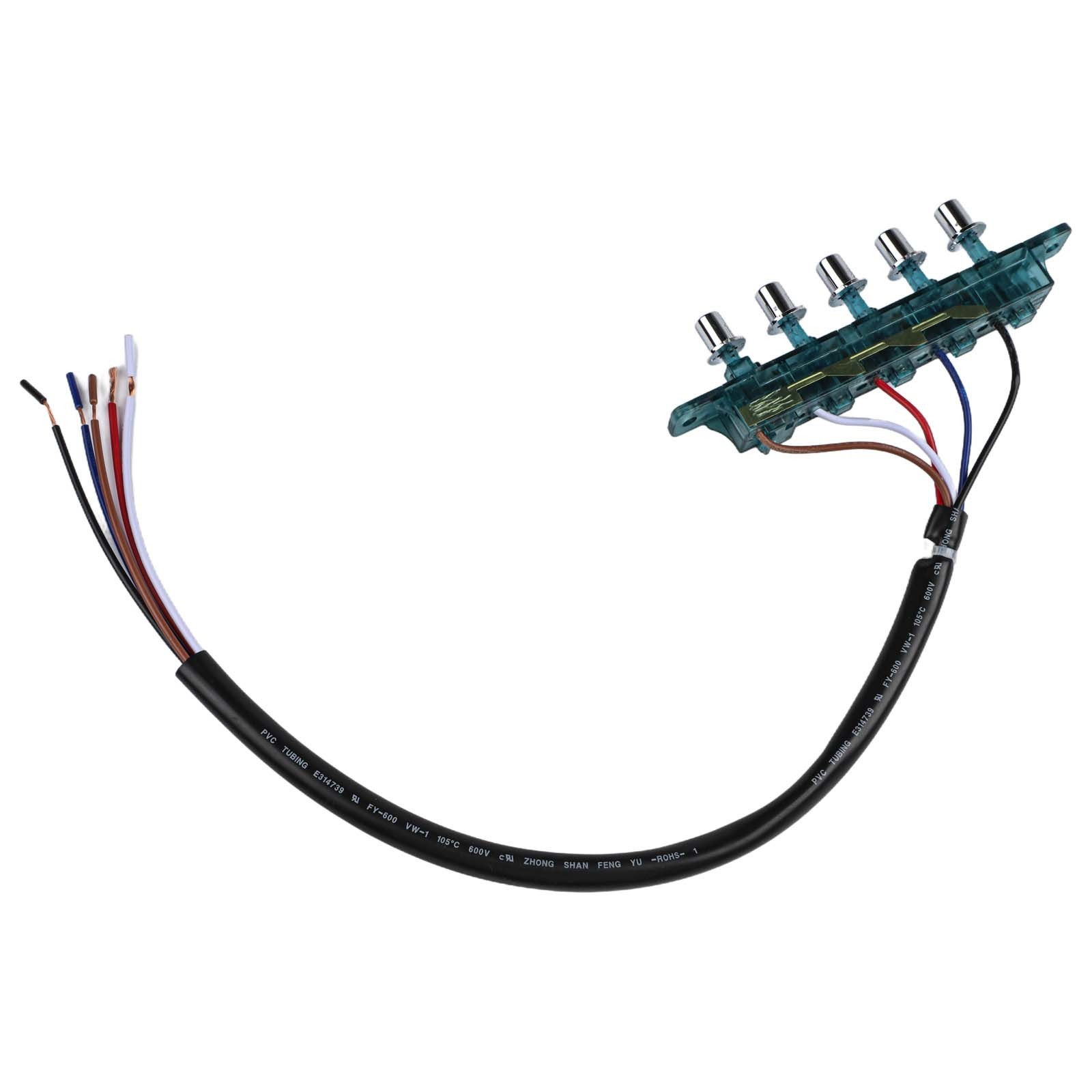 Range Hood Control Panel 5 Button Switch for Enhanced Operation in Kitchens