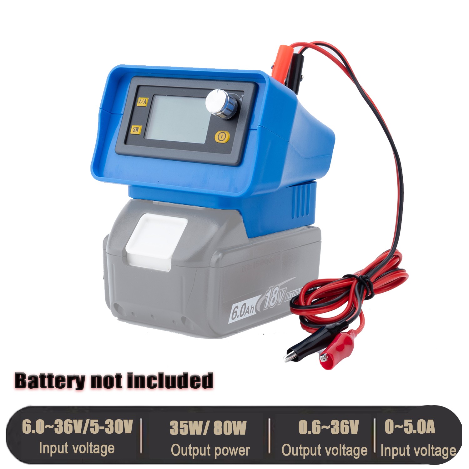 Portable DC Power Supply To Fits For Makita 18V Li-ion Battery Outdoor Supply