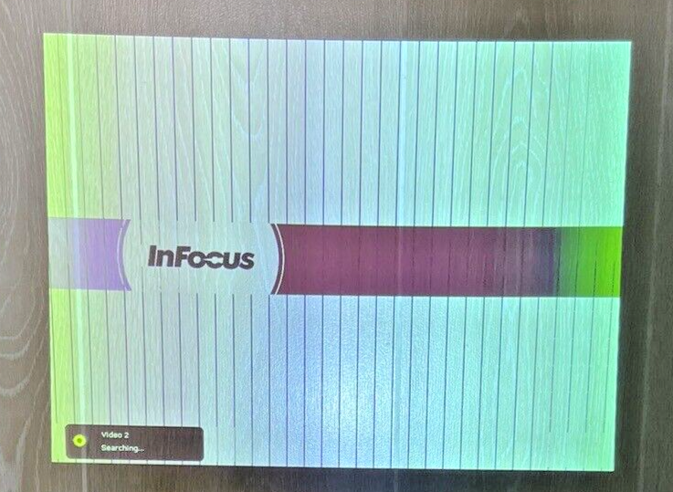 InFocus Projector Model: IN 1100 with remote, cables, manual & carrying case