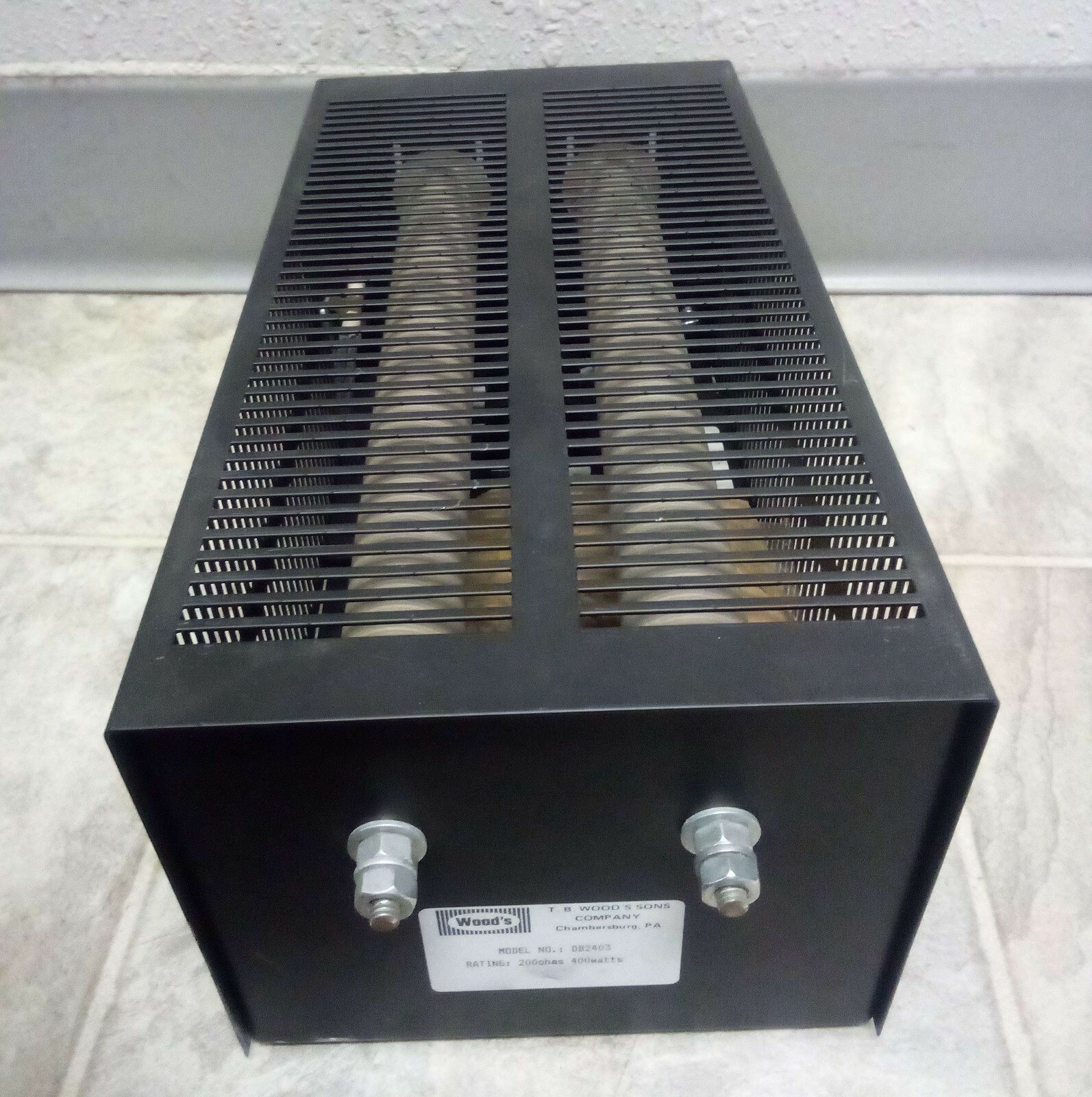 TB Wood's DB2403 200ohms 400watts