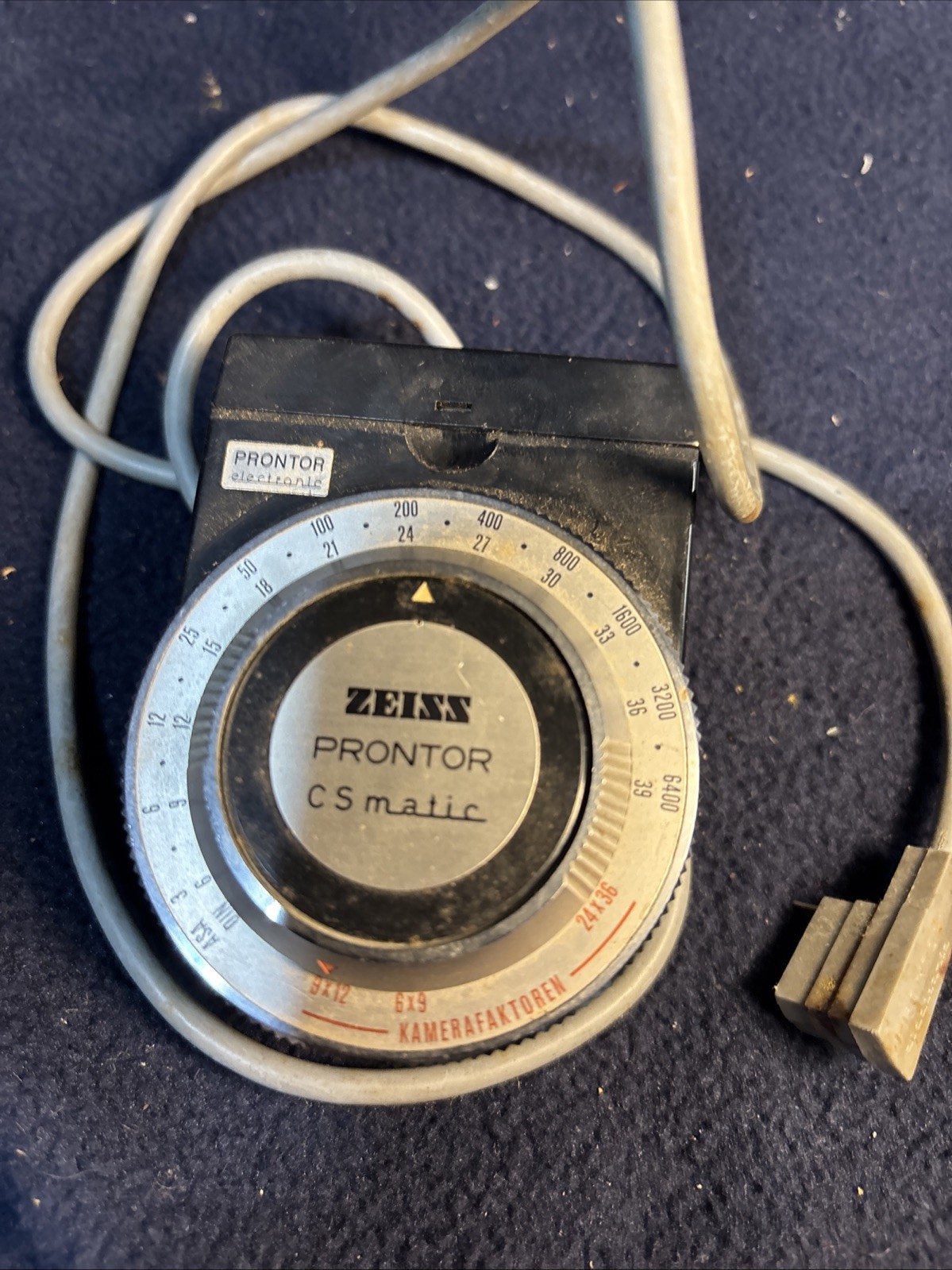 Vintage Zeiss Prontor CSmatic Prontor Electronic Accessory Control Unit W Cable