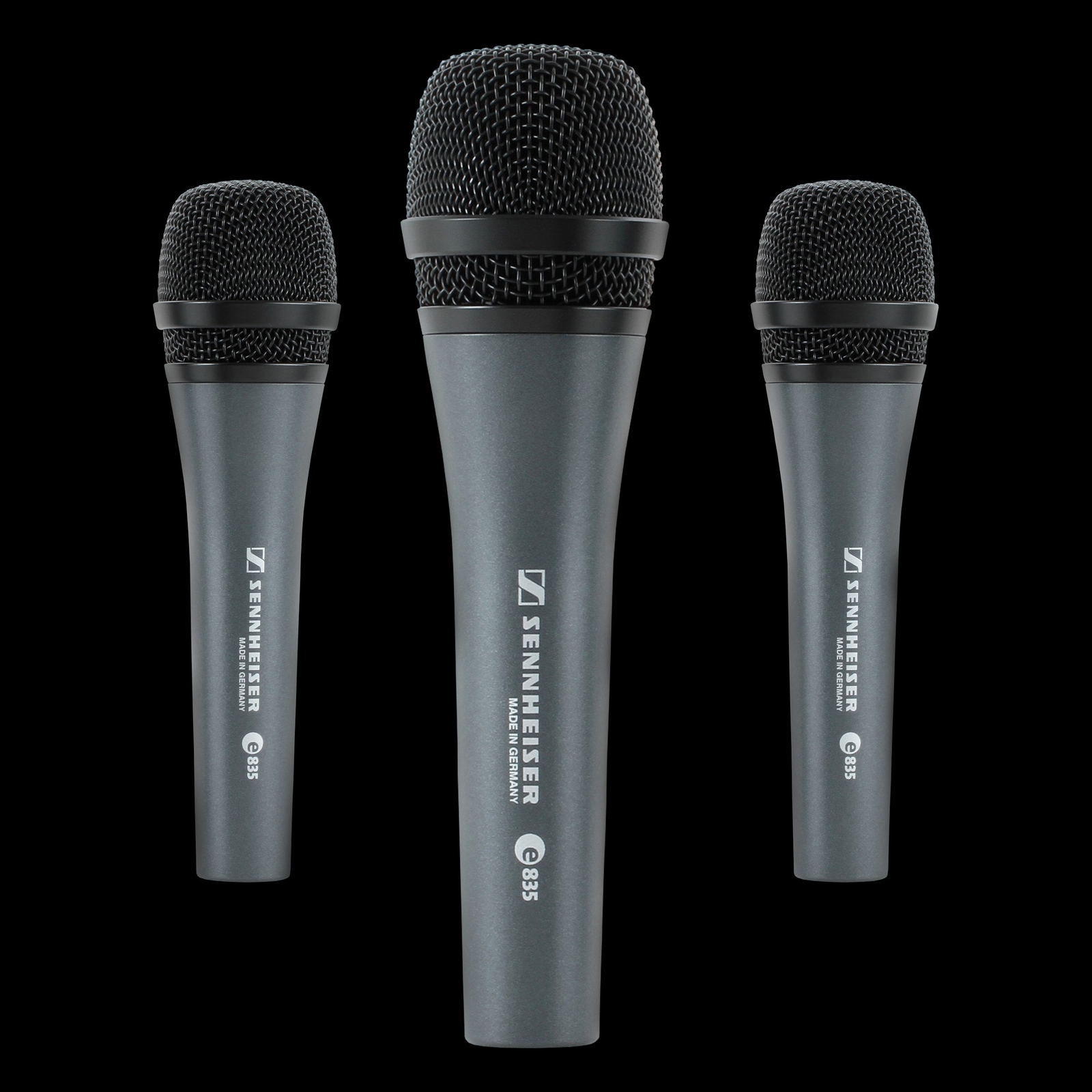 Sennheiser E835 Performance Vocal Microphone - 3-Pack
