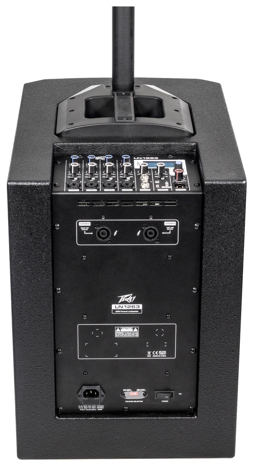 LN™ 1263 Column Array Portable PA System (1,200 Watts w/ Bluetooth)