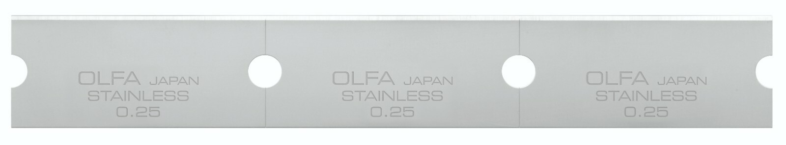 GSB-1S OLFA Stainless Steel Scraper Blade for GSR-1 Hand Held Scraper, 30 Blades
