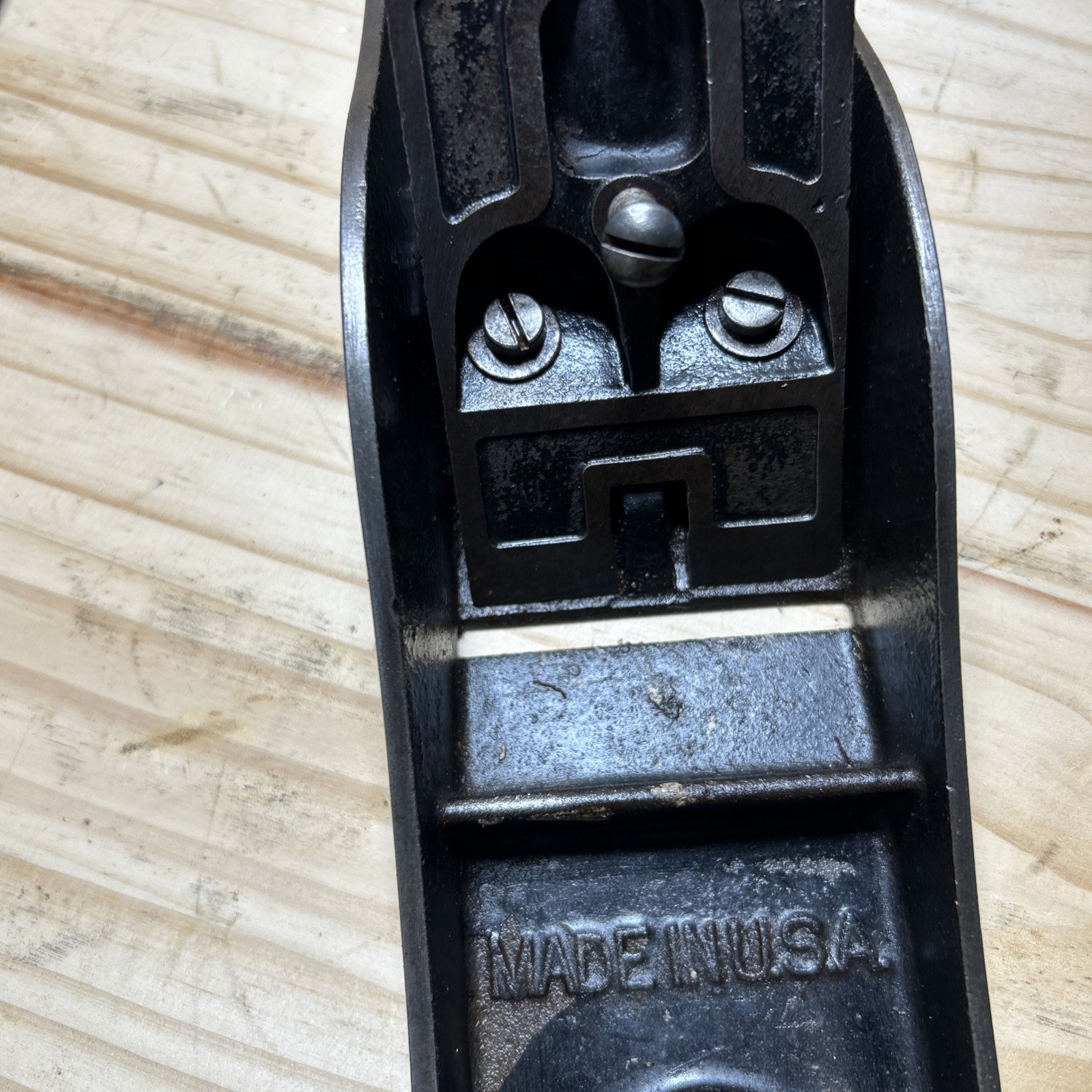 Stanley Bailey 6 Plane Vintage High Knob Corrugated Bottom