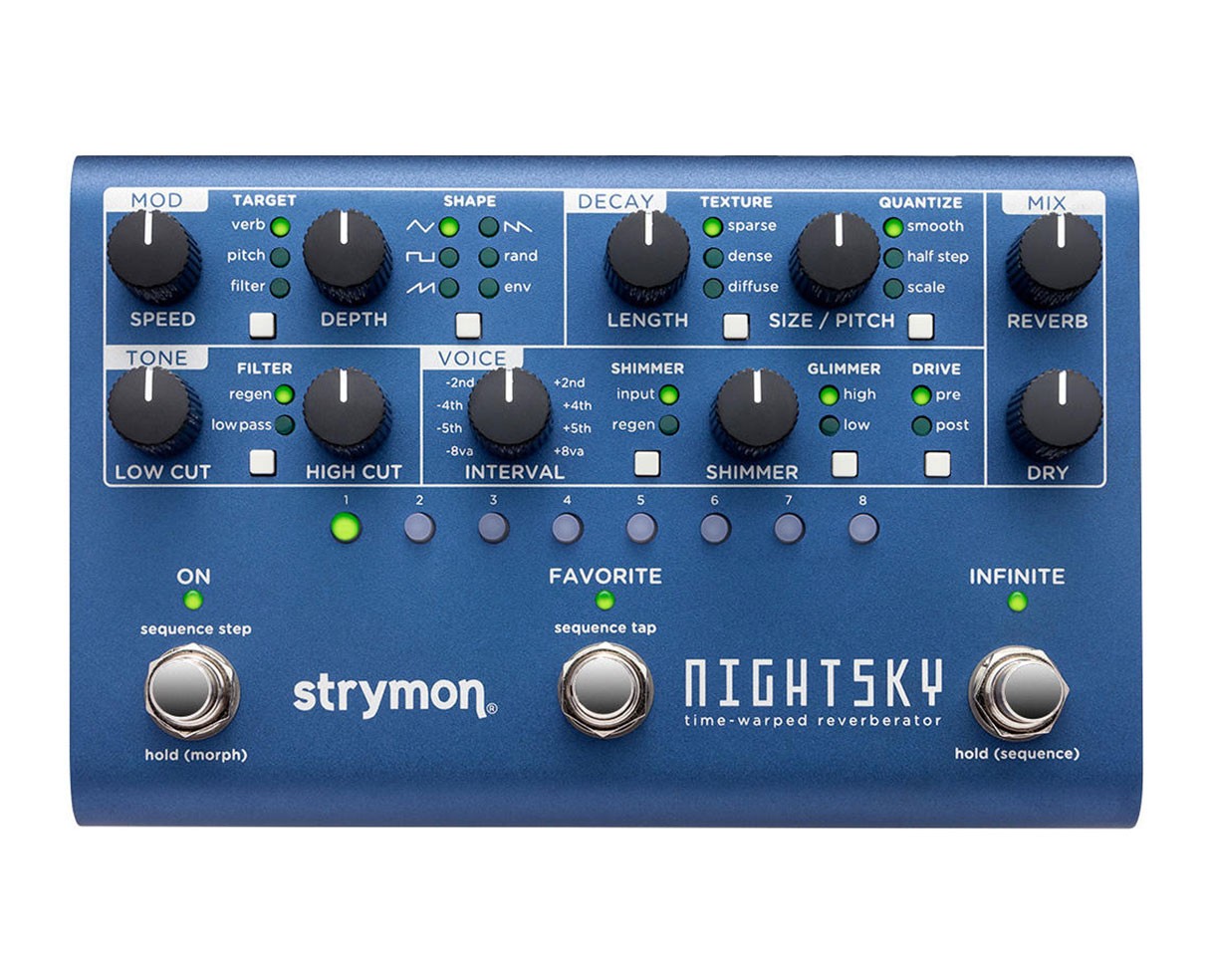 Strymon NightSky Time-Warped Reverberator Pedal - Used