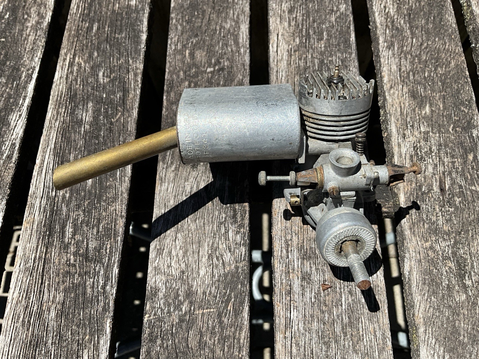 fox 40 model engine W Muffler