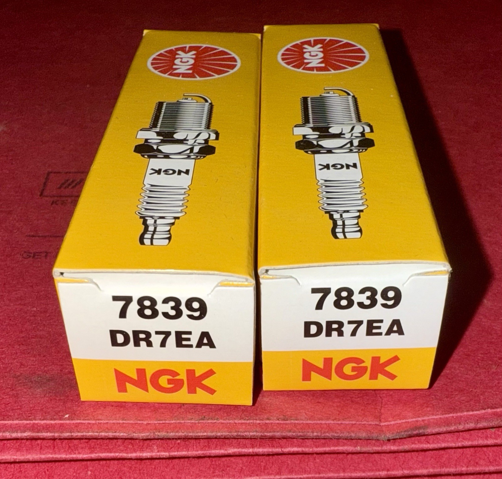 NGK DR7EA Yamaha Kodiak spark plug (pack of 2) new