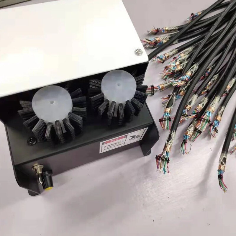 Multi-core Wire Twisting Machine Braided Wire Splitting Single Brushing Machine