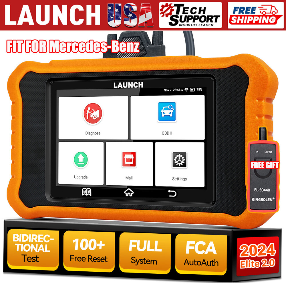 LAUNCH Creader Elite V3 for Mercedes-Benz Bidirectional Diagnostic Scanner Tool