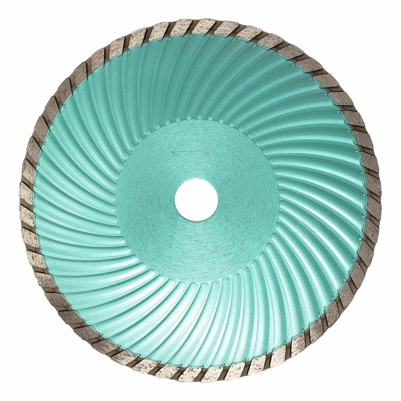 Diamond Wide Turbo Blade with Wavy Core 4" 7" - Granite, Concrete, Brick