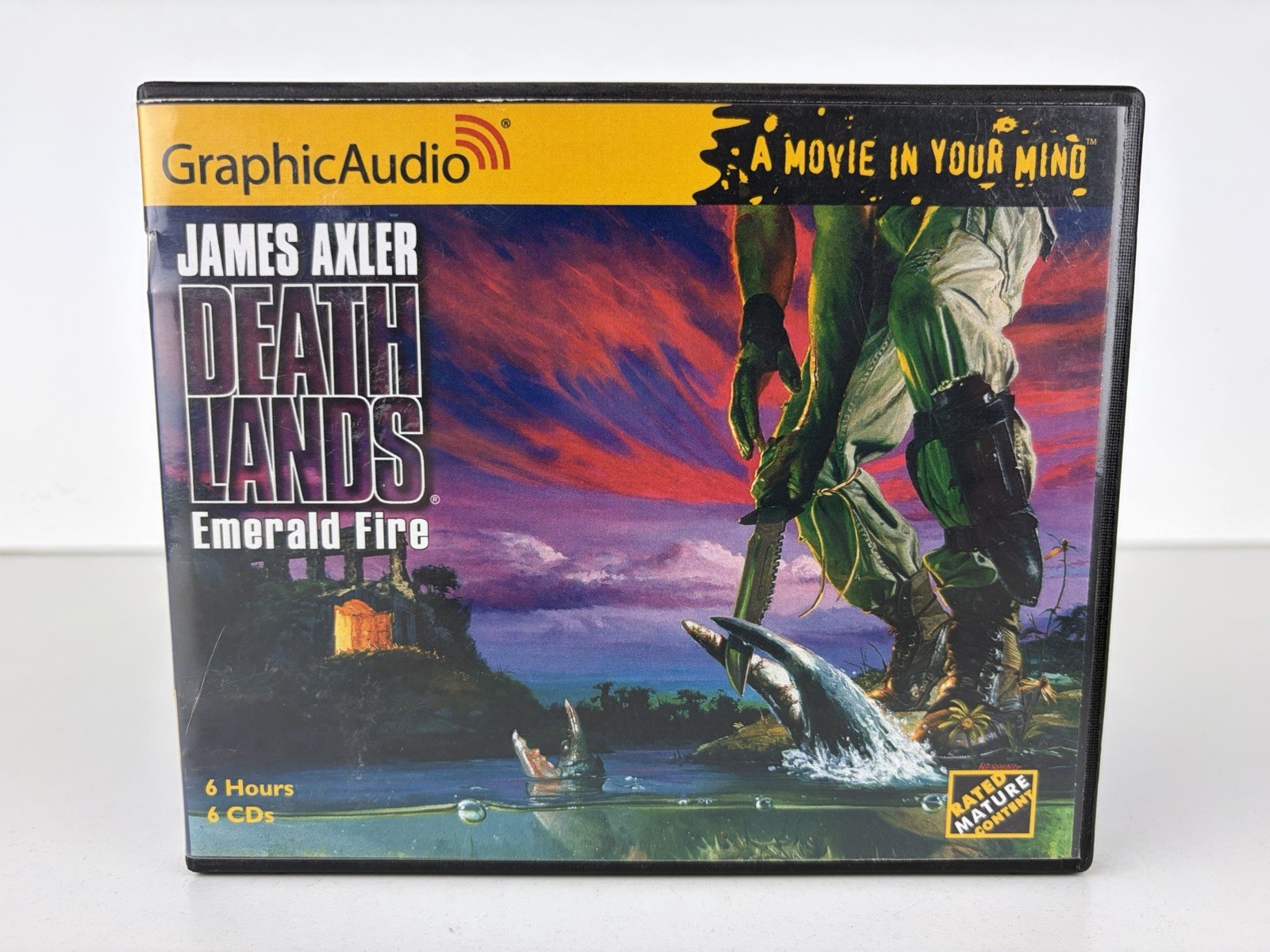 Deathlands #28 EMERALD FIRE GraphicAudio Audio CD Audiobooks James Axler