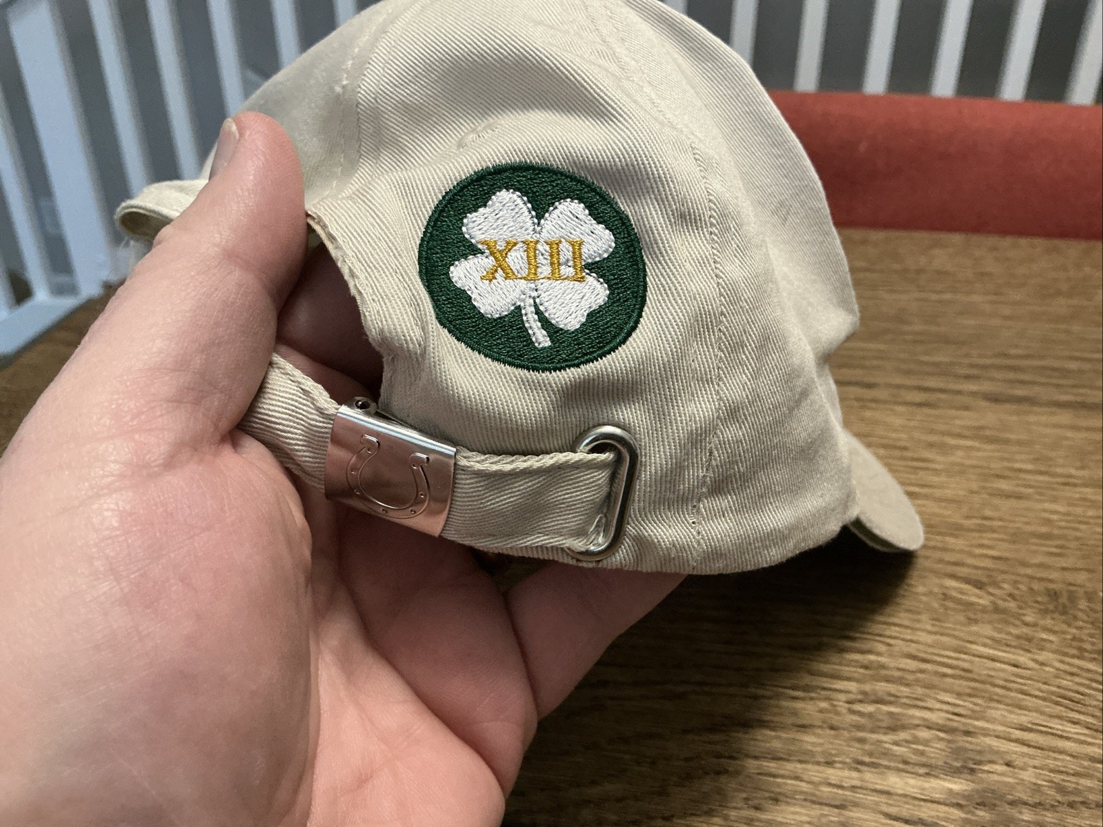 AWL Grip Captains Golf Invitational XIII Hat Cap - Beige - OSFM