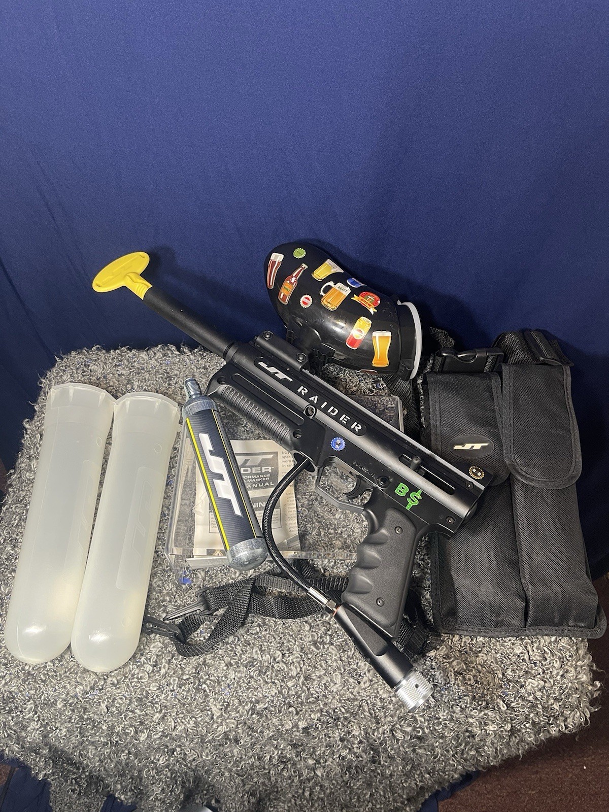 JT Raider Paintball Marker Huge ALL JT Package Look At Pictures In All JT