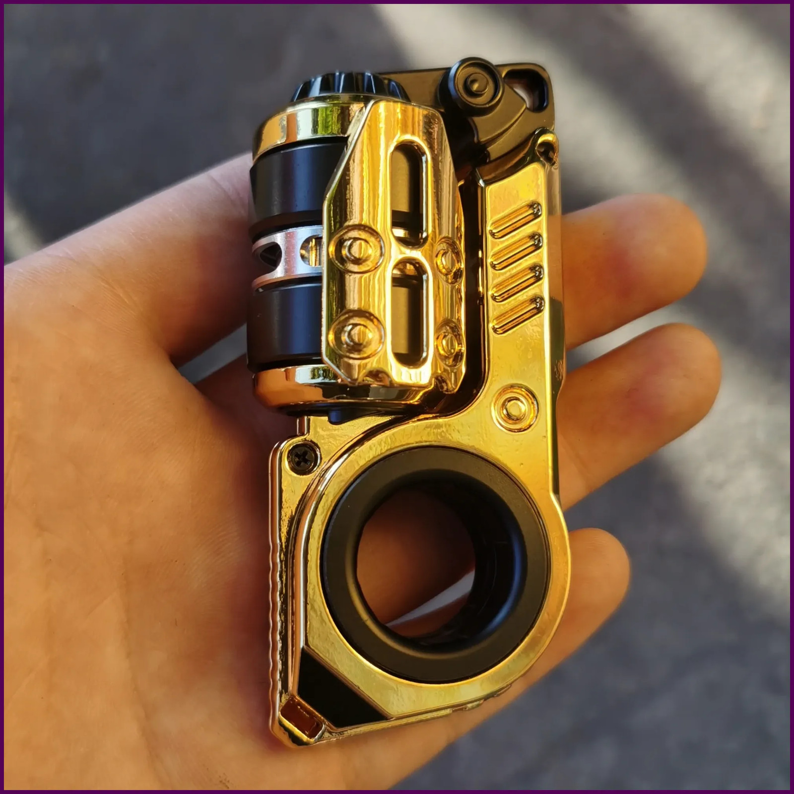 EDC Fidget Sliders Fidget Toys Tuning Fork Magnetic Push Egg Mechanical Ratchet