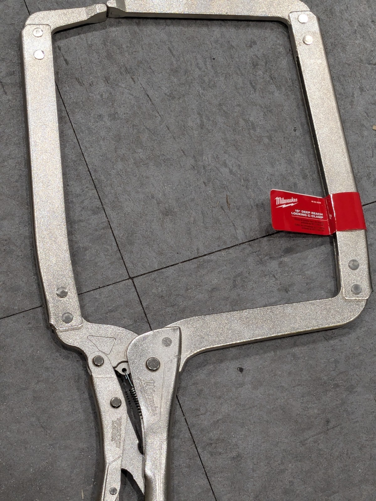 Milwaukee Tool 18" Deep Reach Locking C-Clamp 48-22-3529