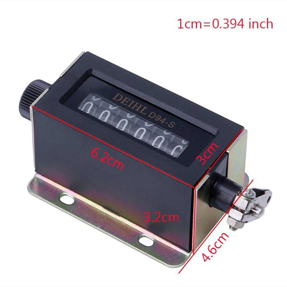 D94-S Sports Equipment Digit Resettable Mechanical Pulling Count Counters