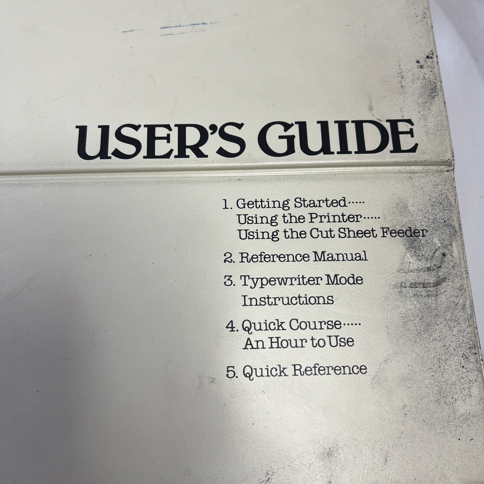 Vintage Canon VP3000 Computer Manual