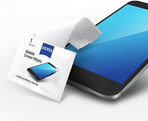ZEISS Pre-Moistened Screen Cleaning Wipes – 120 Count for Electronics
