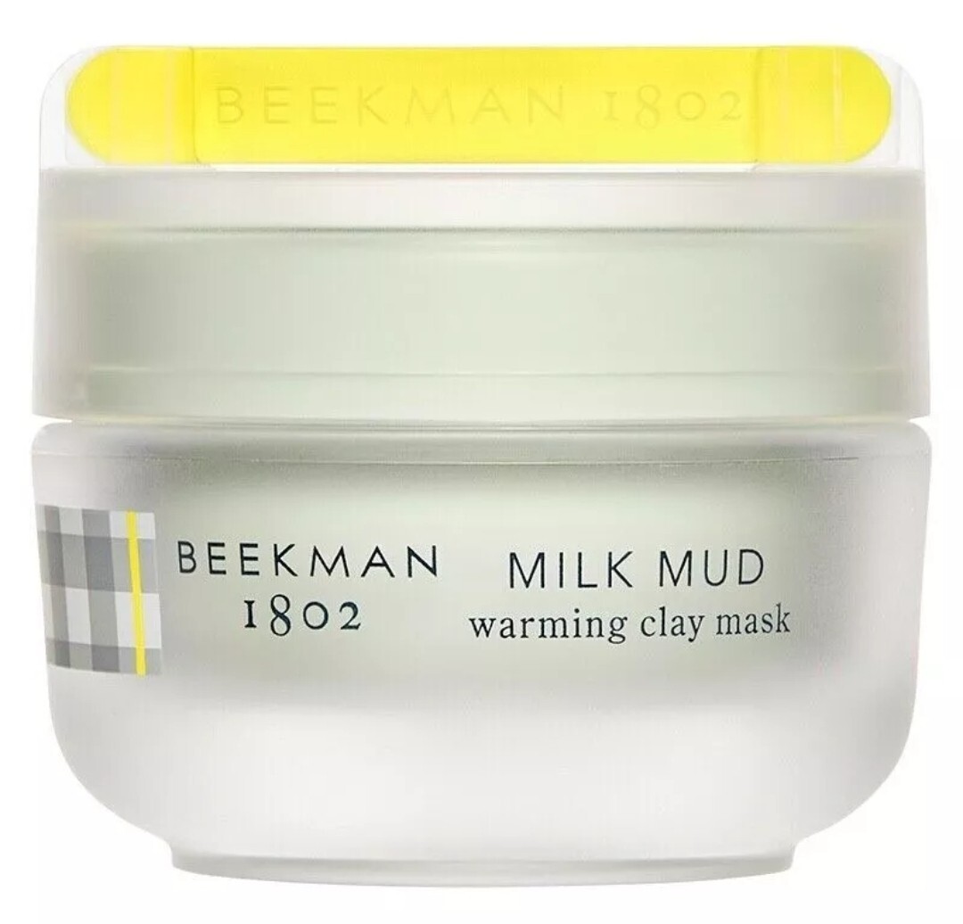 Beekman 1802 Milk Mud NIB Warming Clay Mask Exfoliate Full Size 1.69 oz