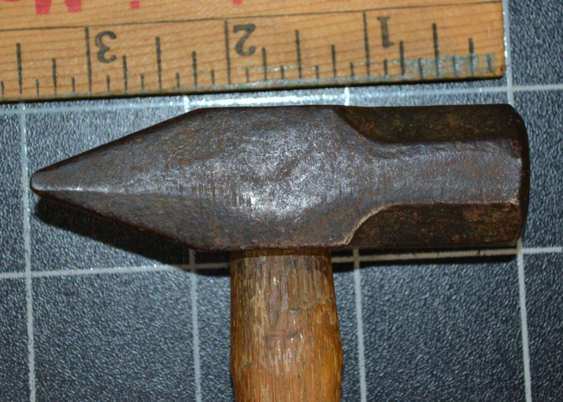 HUBBARD - 8oz - CROSS PEIN ENGINEERS HAMMER - ALL ORIGINAL