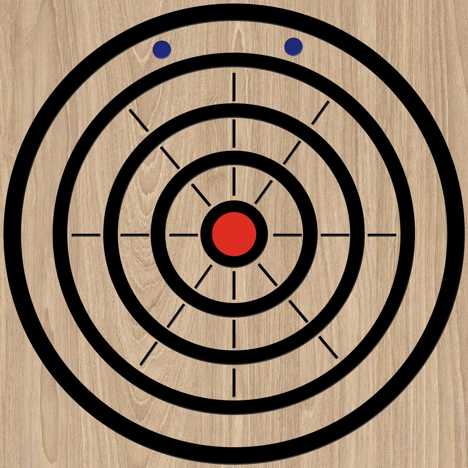 Axe Throwing Target Template Stainless Steel Target Template Stencil Comes wi...