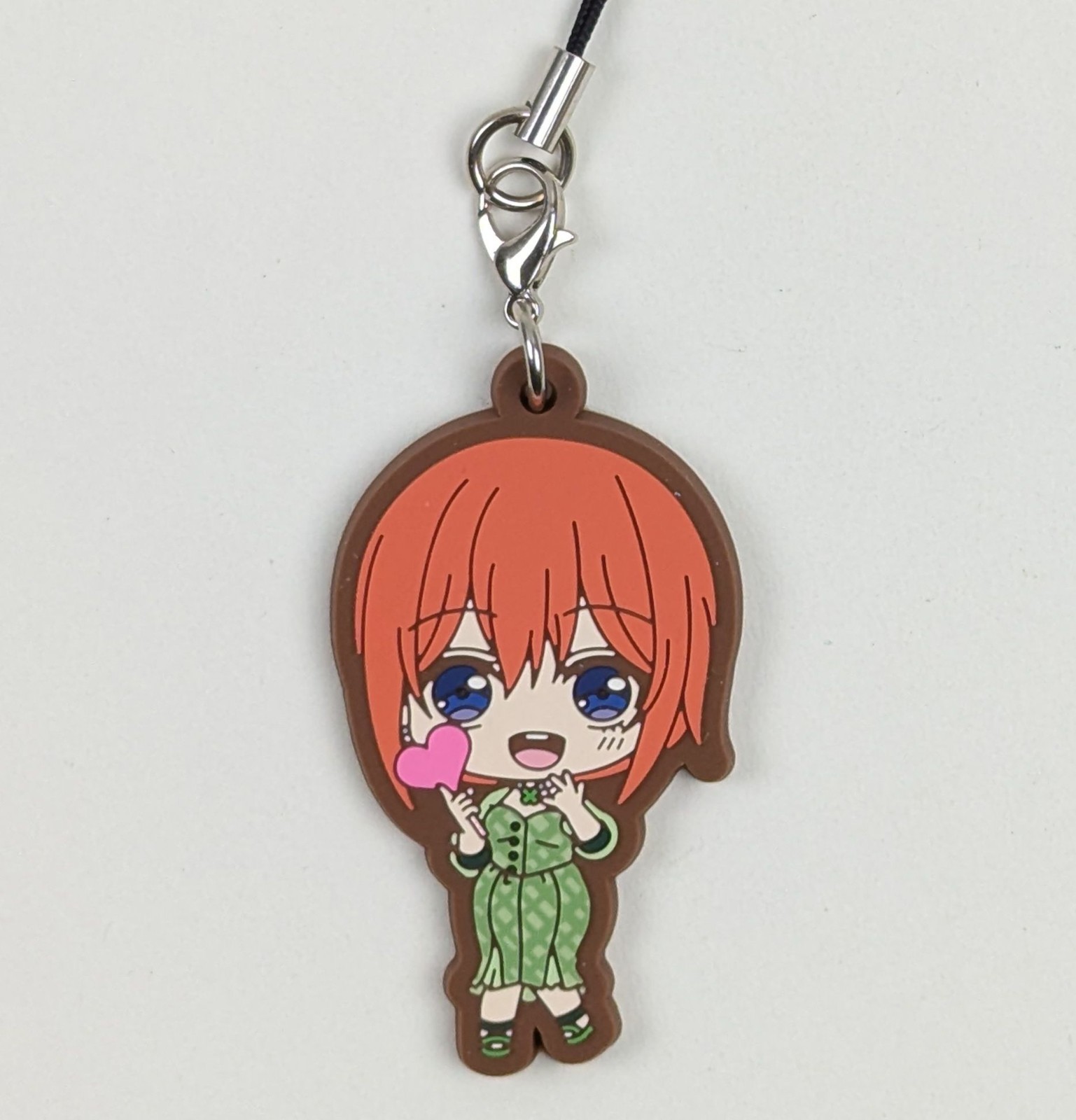 The Quintessential Quintuplets Movie Yotsuba Nakano Keychain Rubber Strap