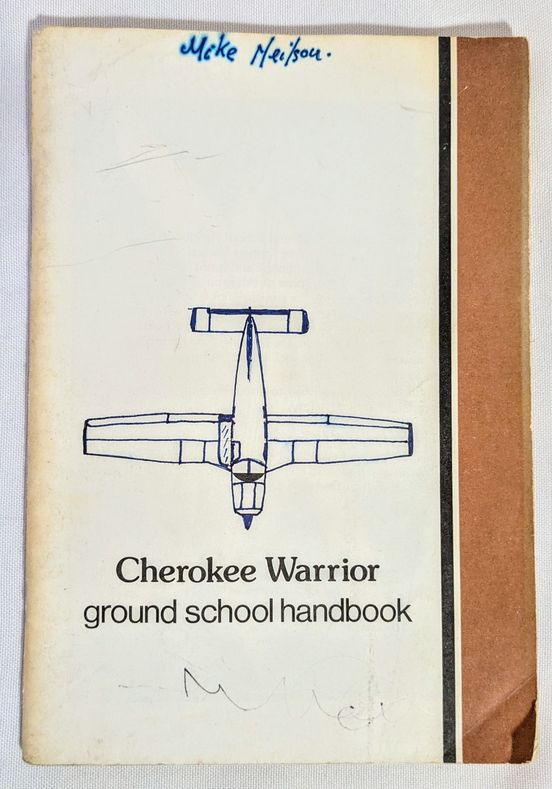 CHEROKEE WARRIOR HANDBOOK CLASSROOM GUIDE AIRPLANE AIRCRAFT AVIATION