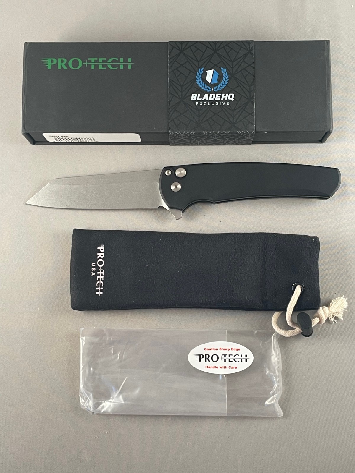 Protech Malibu Manual Flipper Knife 5201 S45vn Reverse Tanto Blade HQ Exclusive