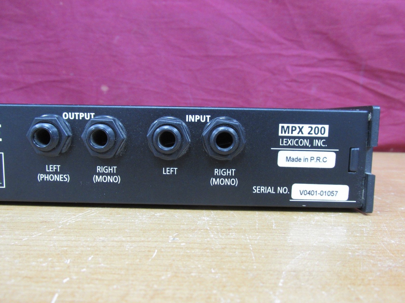 Lexicon MPX-200 24-Bit Dual Channel Effects Processor
