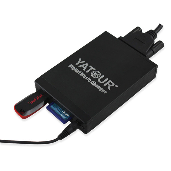 Car USB SD AUX MP3 Integration Kit For BMW 40-Pin Flat E39 E38 E46 X3 X5 Z4 R5X