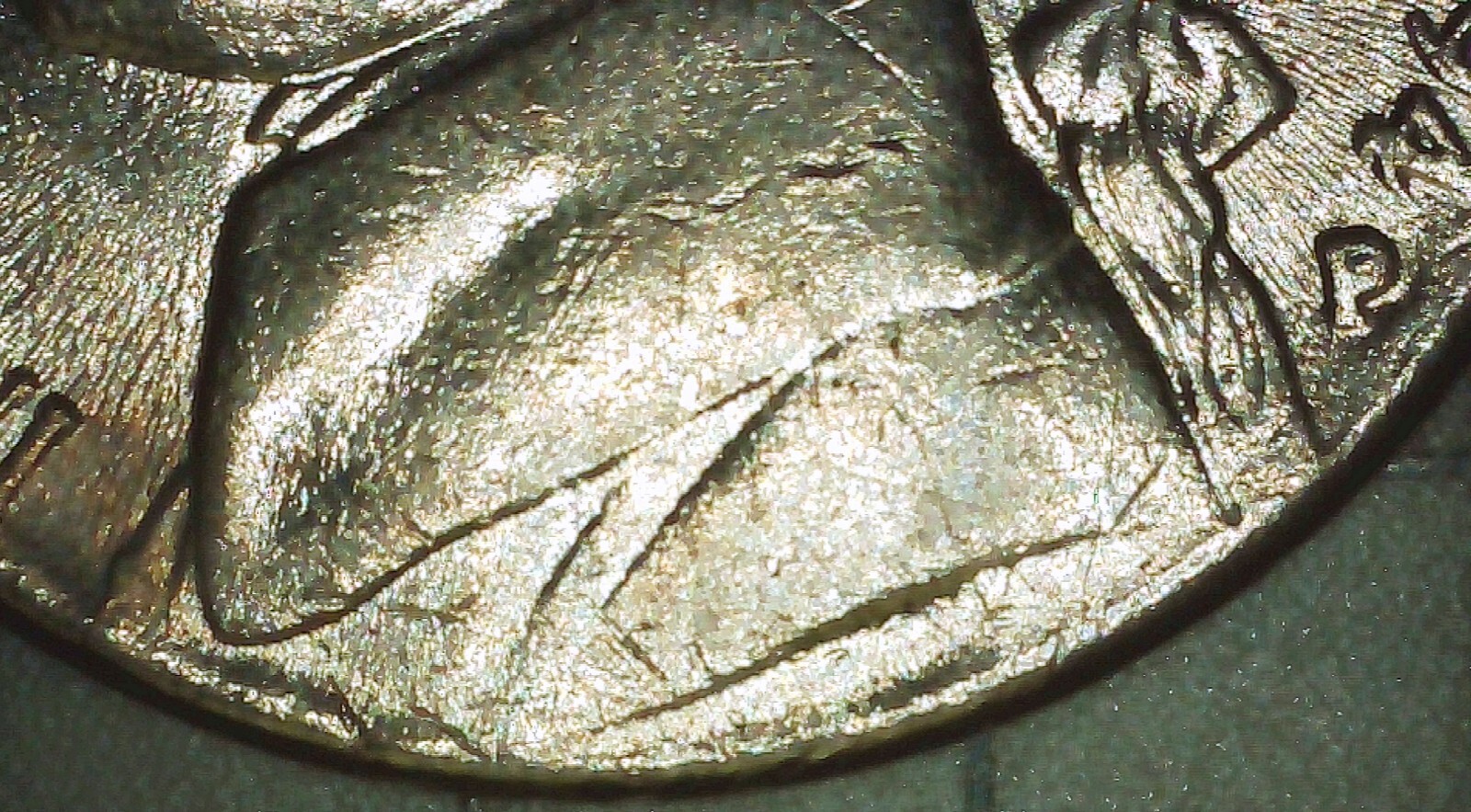 1994-P Jefferson Nickel DDR DDO Errors VF Missing FS