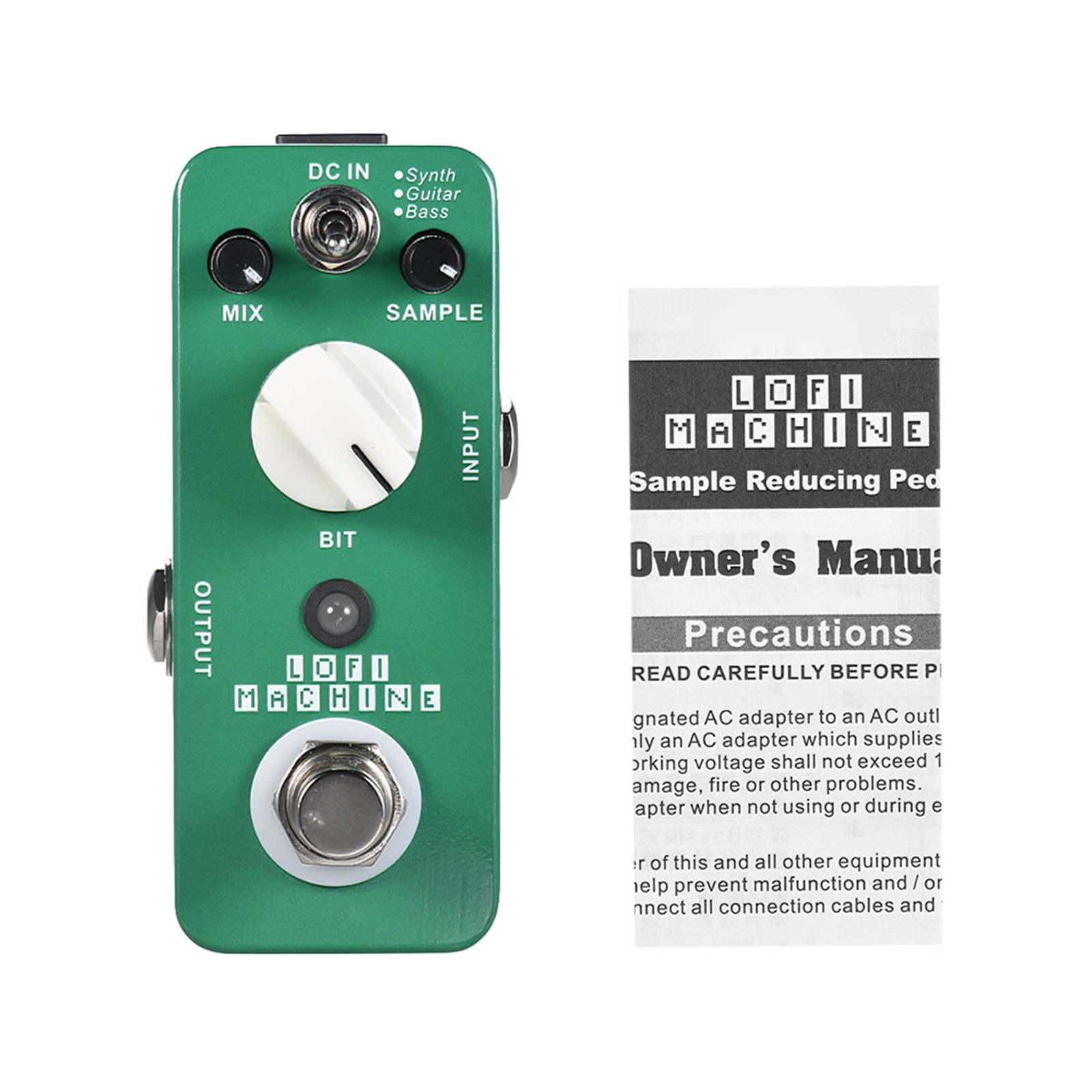 MOOER LOFI MACHINE Sample Reducing Guitar Effect Pedal 3 Modes True Bypass PQNS