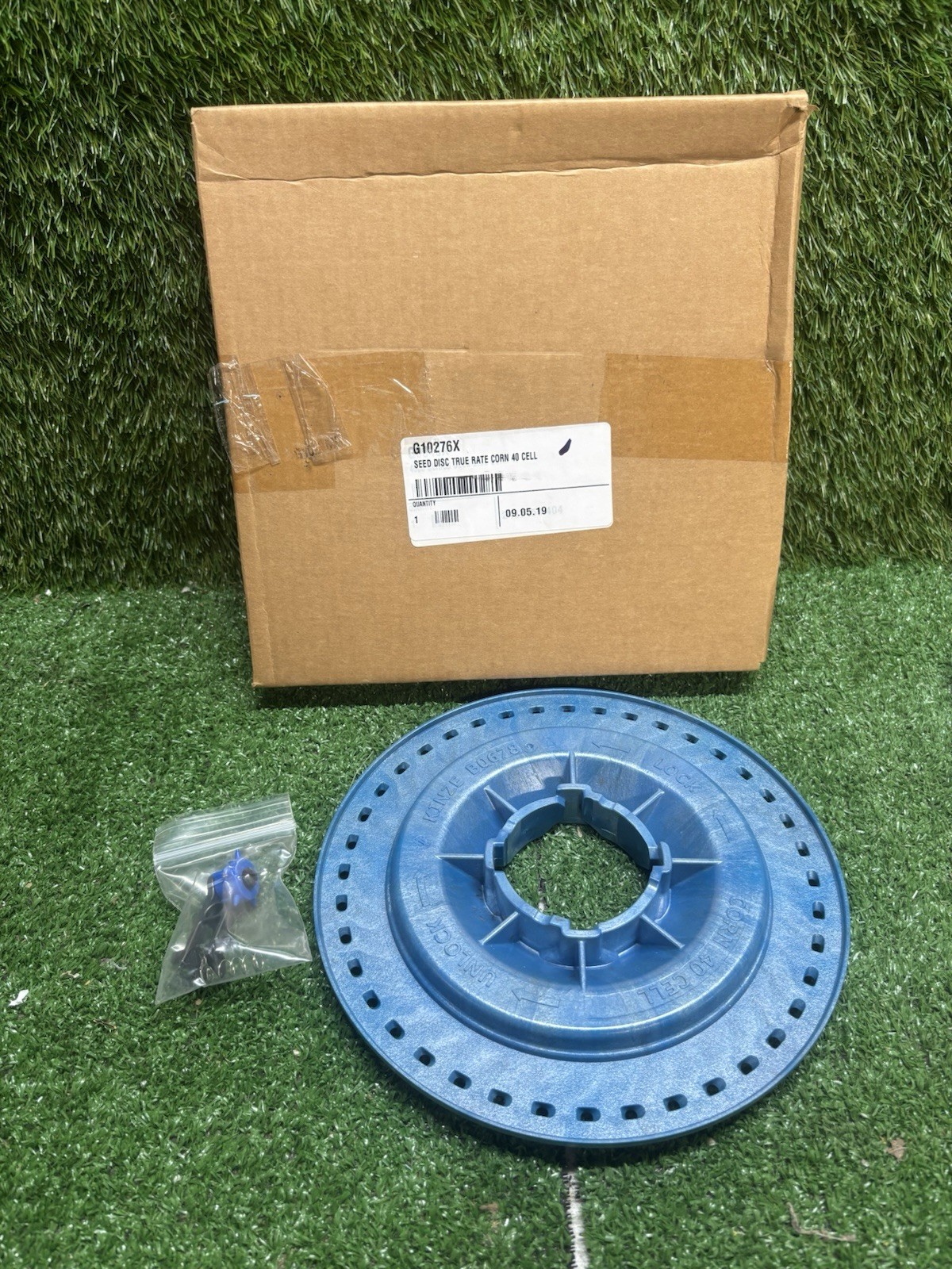 Kinze True Rate 40-Cell Corn Seed Disc Part # G10276X