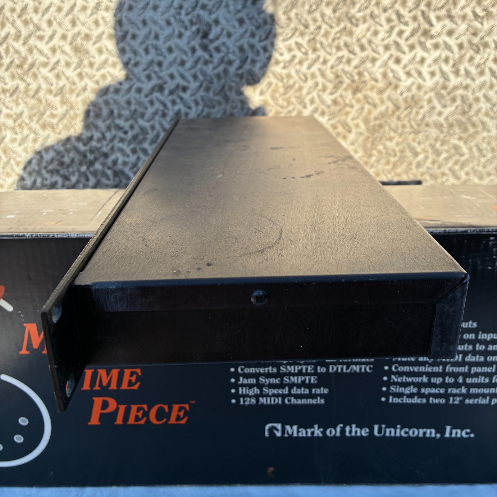 Mark Of The Unicorn MIDI Time Piece 128 Channels No Power Cord USED